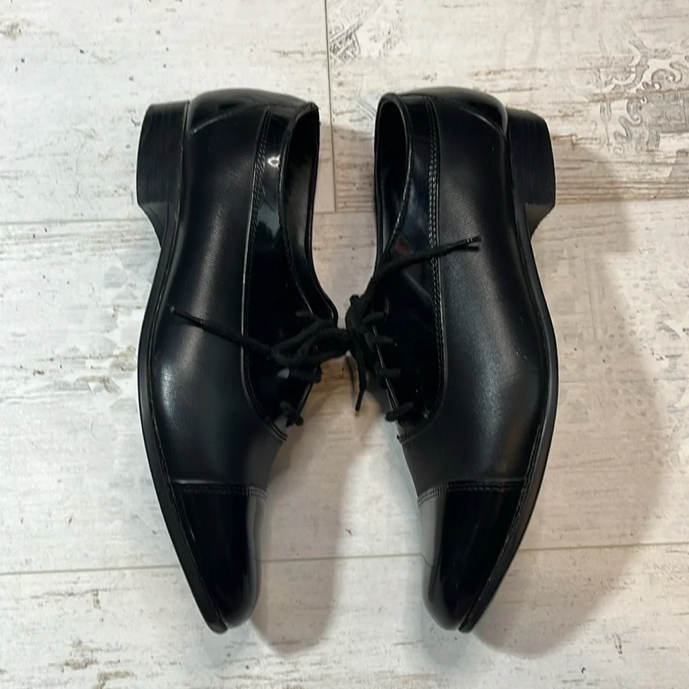 Barclay Men’s Black Dress Shoes Mens Size 8 1/2